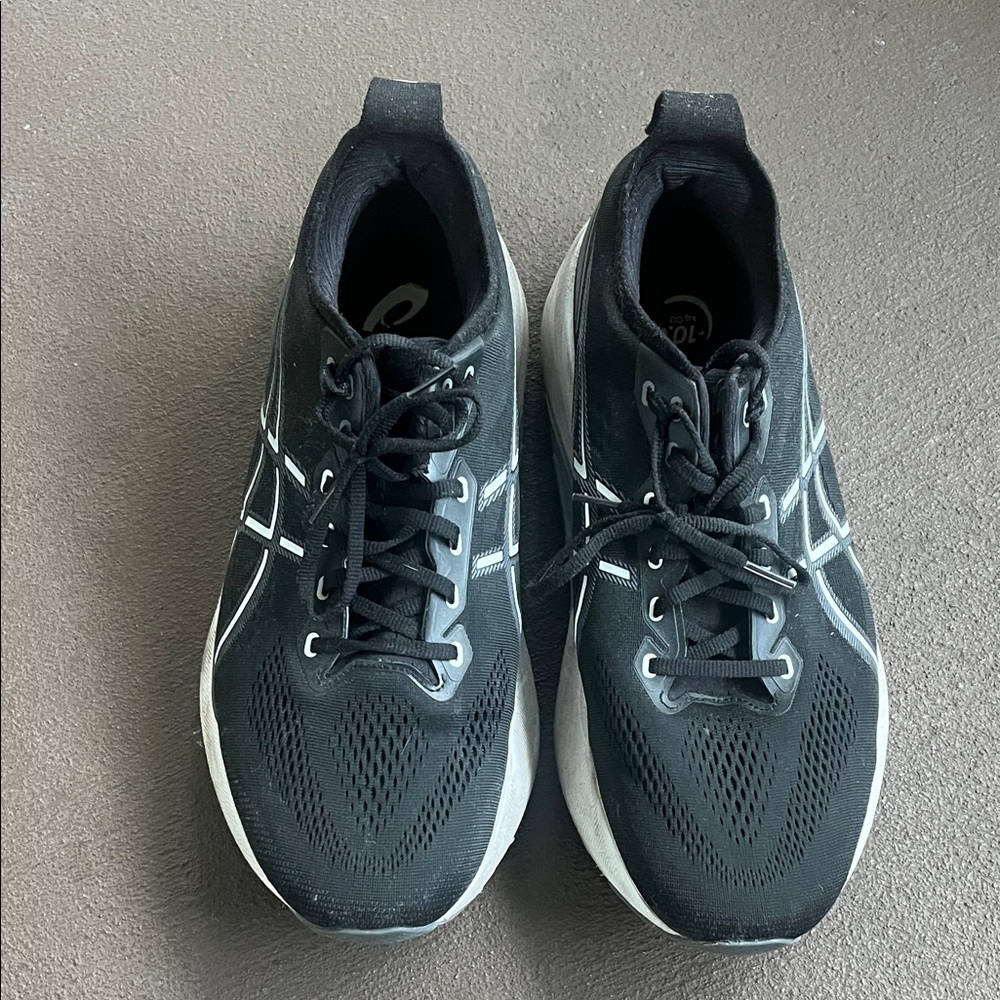 ASICS Men's Black Running Shoes